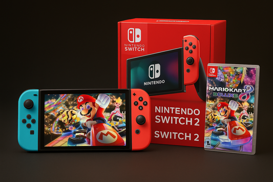 Nintendo Switch 2 Mario Kart (HK Edition) – Consola + Juego Incluido